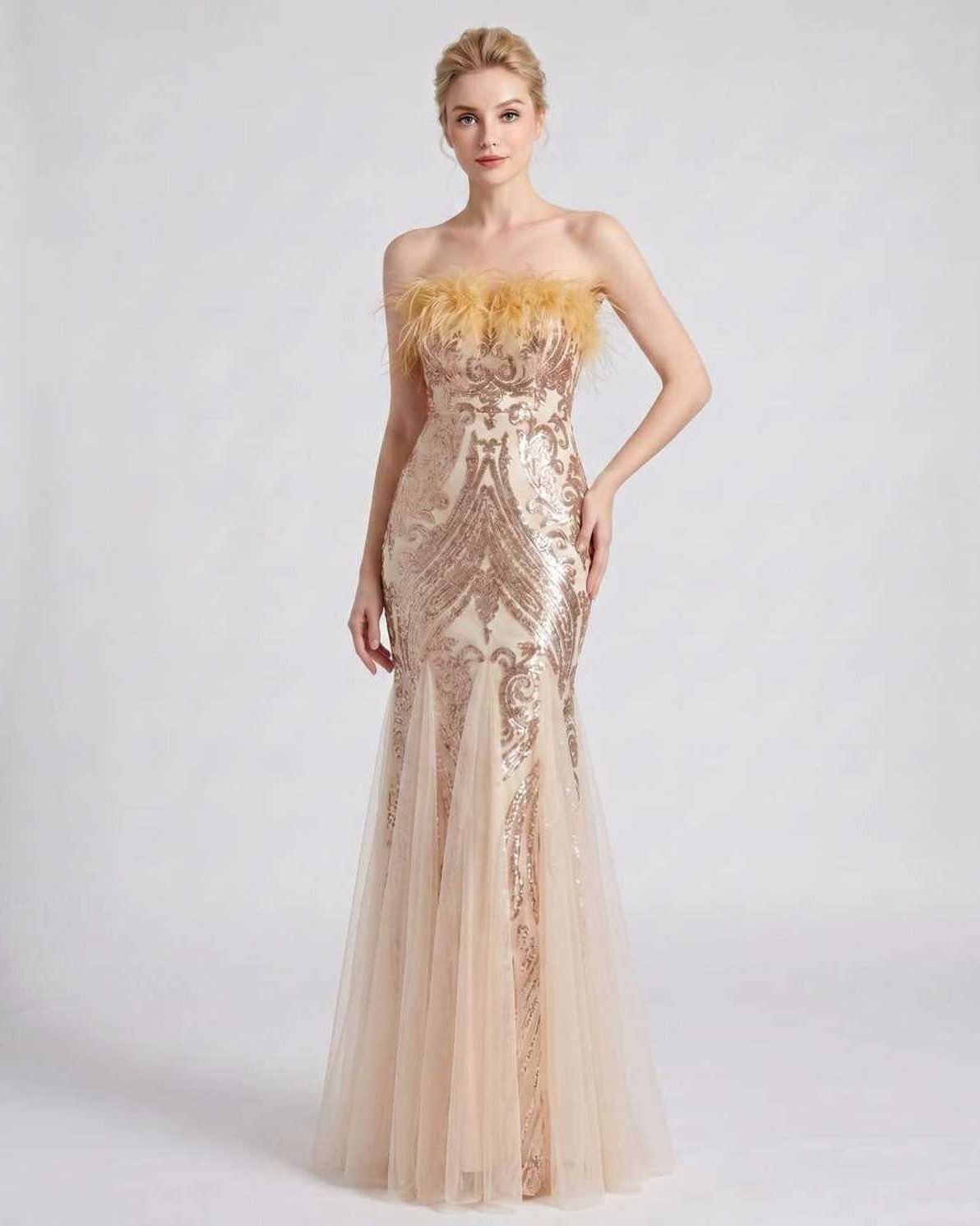 Ramblion Vela maxi dress — off-shoulder neckline · styled view 13 · styled for prom season