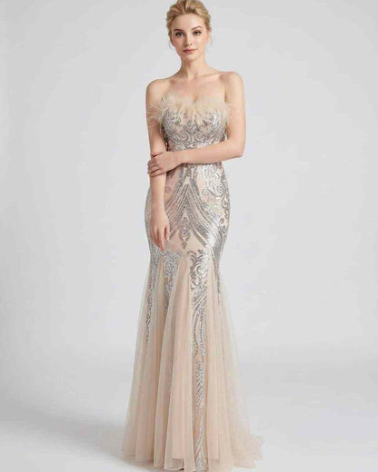 Ramblion Vela maxi dress — off-shoulder neckline · styled view 28 · styled for prom season