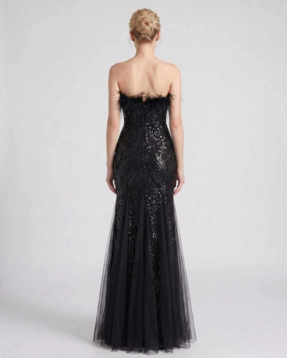Ramblion Vela maxi dress — off-shoulder neckline · styled view 32 · styled for prom season