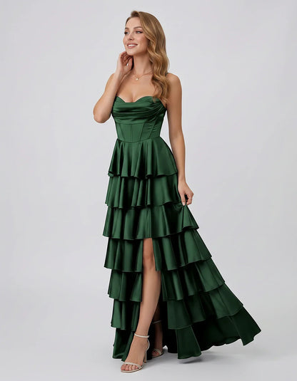 Satin Spaghetti Strap Sweetheart Neck A-Line Maxi Dress for Party, Cocktail, Evening, Wedding Guest, Prom & Summer Events, fr | SKU: VMD-583741926184507-GREEN-L,VMD-583741926184507-GREEN-M,VMD-583741926184507-GREEN-S,VMD-583741926184507-GREEN-XL,VMD-583741926184507-GREEN-XS