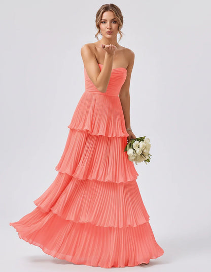 Light Blue,pink,black,burgundy,orange,coral,white,blue,green,sage,red,fuchsia,yellow,beige,silver,purple Satin Mermaid V-Neck | SKU: VM-483920174615208-CORAL-L,VM-483920174615208-CORAL-M,VM-483920174615208-CORAL-S,VM-483920174615208-CORAL-XL,VM-483920174615208-CORAL-XS