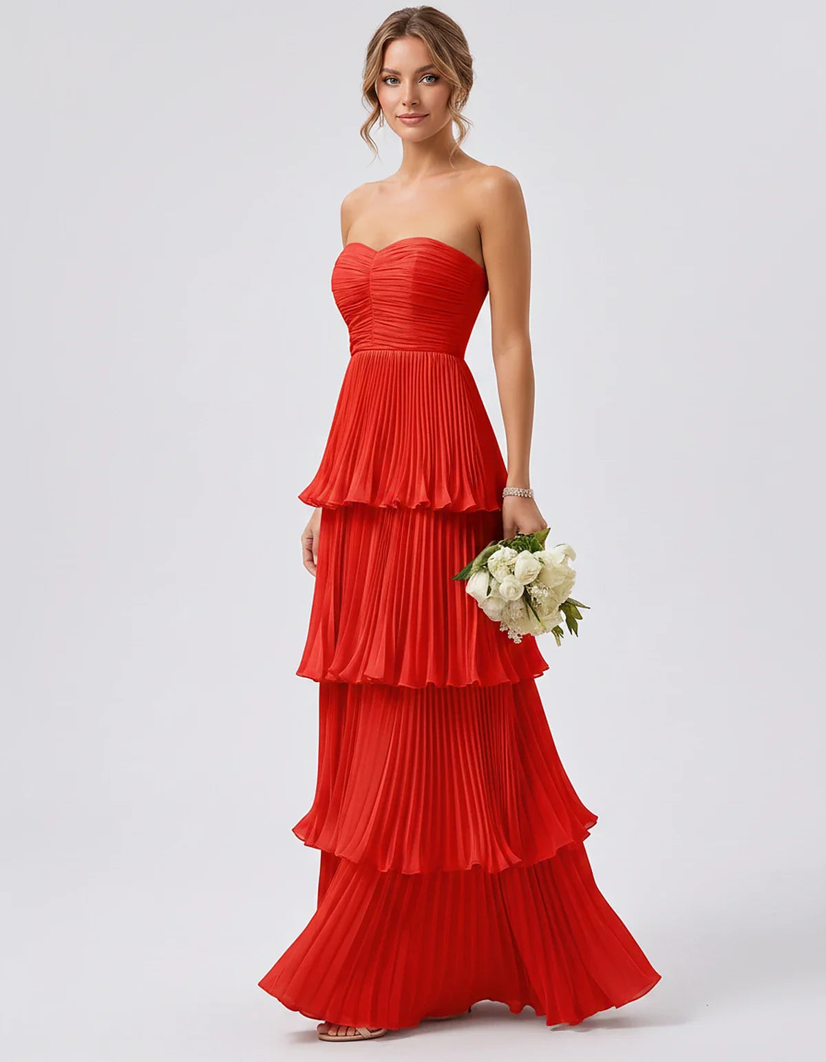 Light Blue,pink,black,burgundy,orange,coral,white,blue,green,sage,red,fuchsia,yellow,beige,silver,purple Satin Mermaid V-Neck | SKU: VM-483920174615208-RED-L,VM-483920174615208-RED-M,VM-483920174615208-RED-S,VM-483920174615208-RED-XL,VM-483920174615208-RED-XS