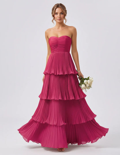 Light Blue,pink,black,burgundy,orange,coral,white,blue,green,sage,red,fuchsia,yellow,beige,silver,purple Satin Mermaid V-Neck | SKU: VM-483920174615208-FUCHSIA-L,VM-483920174615208-FUCHSIA-M,VM-483920174615208-FUCHSIA-S,VM-483920174615208-FUCHSIA-XL,VM-483920174615208-FUCHSIA-XS