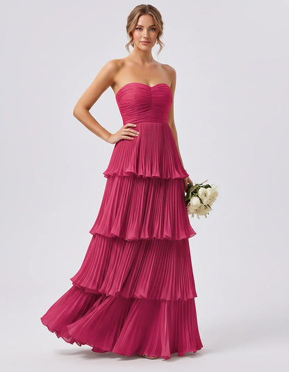 Light Blue,pink,black,burgundy,orange,coral,white,blue,green,sage,red,fuchsia,yellow,beige,silver,purple Satin Mermaid V-Neck | SKU: VM-483920174615208-FUCHSIA-L,VM-483920174615208-FUCHSIA-M,VM-483920174615208-FUCHSIA-S,VM-483920174615208-FUCHSIA-XL,VM-483920174615208-FUCHSIA-XS