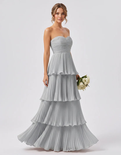 Light Blue,pink,black,burgundy,orange,coral,white,blue,green,sage,red,fuchsia,yellow,beige,silver,purple Satin Mermaid V-Neck | SKU: VM-483920174615208-SILVER-L,VM-483920174615208-SILVER-M,VM-483920174615208-SILVER-S,VM-483920174615208-SILVER-XL,VM-483920174615208-SILVER-XS