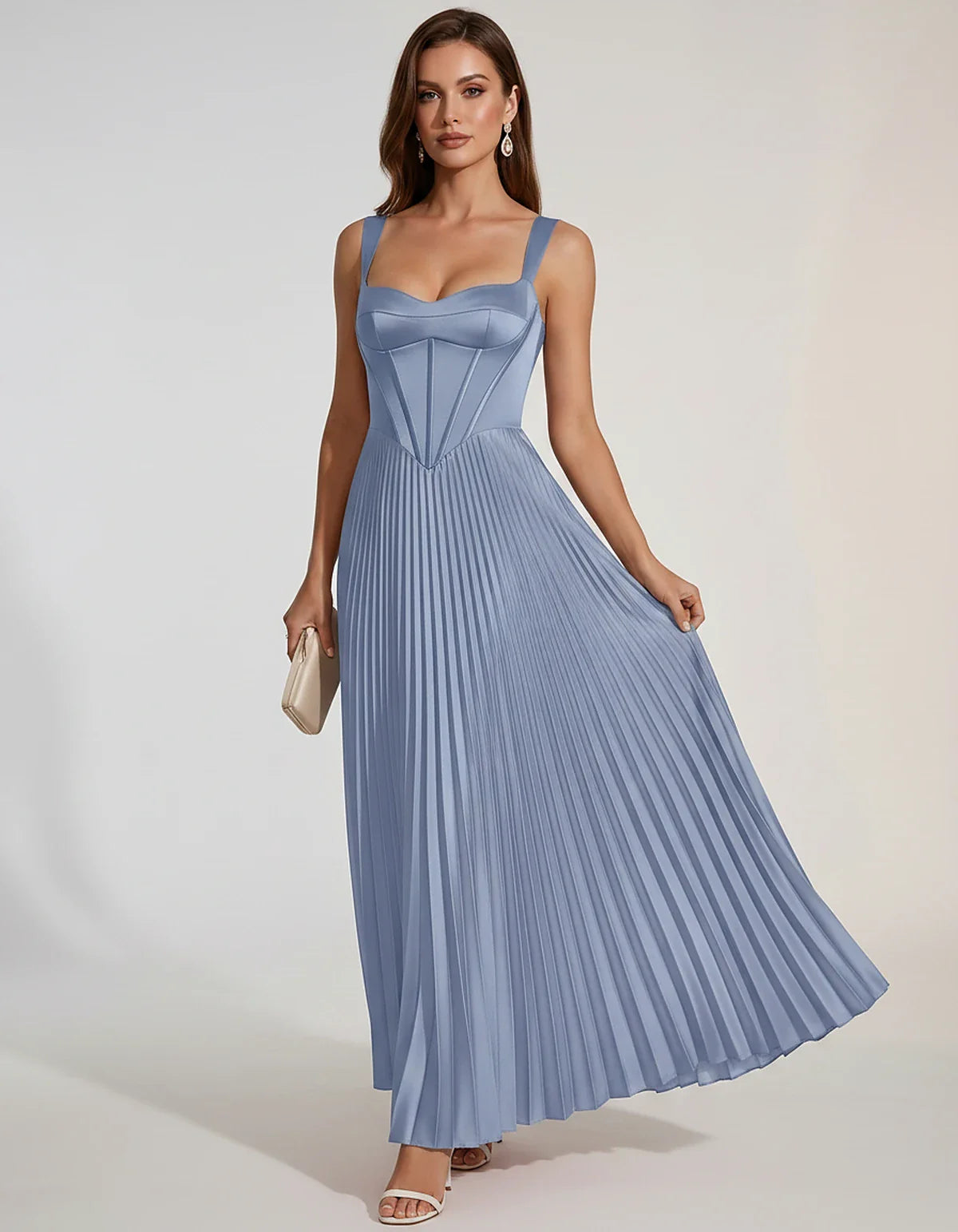 Blush,lavender,beige,sage,red,fuchsia,blue,dusty Blue,navy,black,orange,olive,burgundy,pink,light Blue,green,plum,white,brown | SKU: VD-583920174618452-DUSTYBLUE-L,VD-583920174618452-DUSTYBLUE-M,VD-583920174618452-DUSTYBLUE-S,VD-583920174618452-DUSTYBLUE-XL,VD-583920174618452-DUSTYBLUE-XS