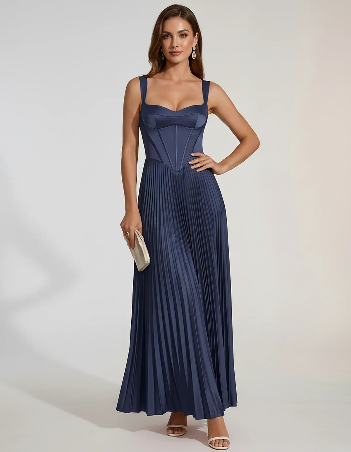 Blush,lavender,beige,sage,red,fuchsia,blue,dusty Blue,navy,black,orange,olive,burgundy,pink,light Blue,green,plum,white,brown | SKU: VD-583920174618452-NAVY-L,VD-583920174618452-NAVY-M,VD-583920174618452-NAVY-S,VD-583920174618452-NAVY-XL,VD-583920174618452-NAVY-XS