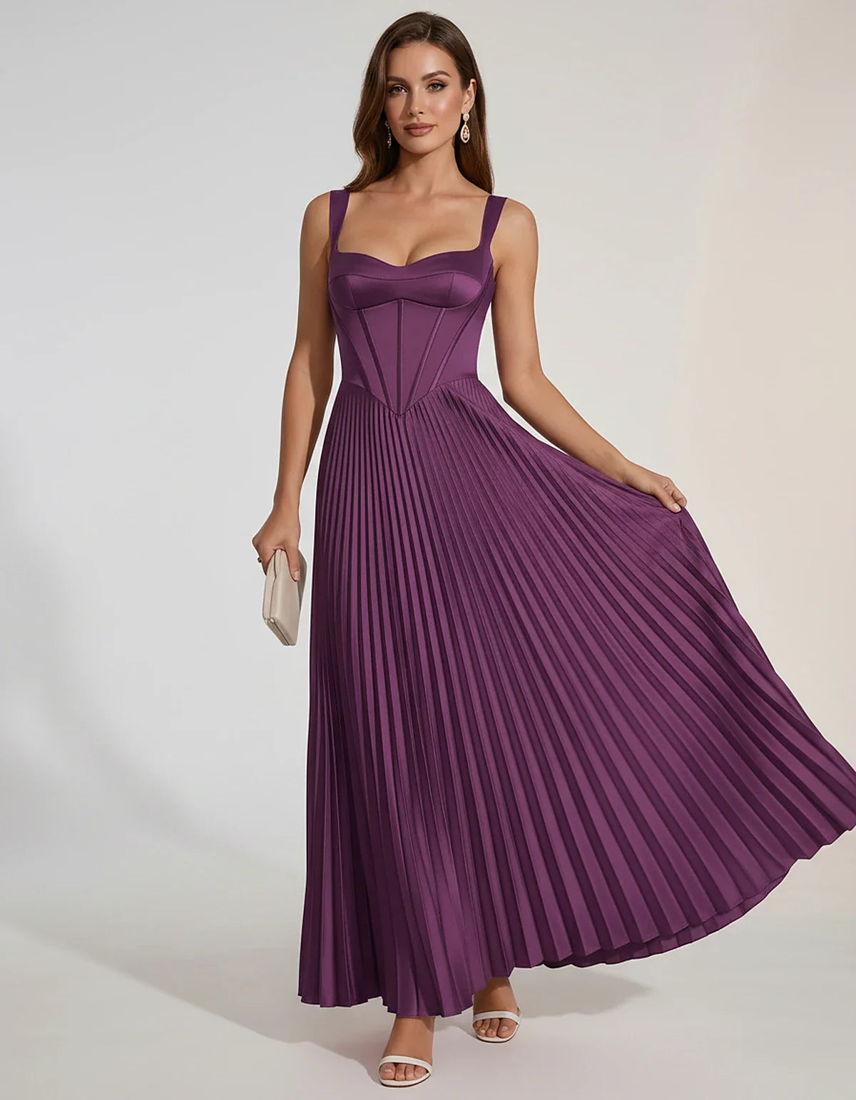 Blush,lavender,beige,sage,red,fuchsia,blue,dusty Blue,navy,black,orange,olive,burgundy,pink,light Blue,green,plum,white,brown | SKU: VD-583920174618452-PLUM-L,VD-583920174618452-PLUM-M,VD-583920174618452-PLUM-S,VD-583920174618452-PLUM-XL,VD-583920174618452-PLUM-XS