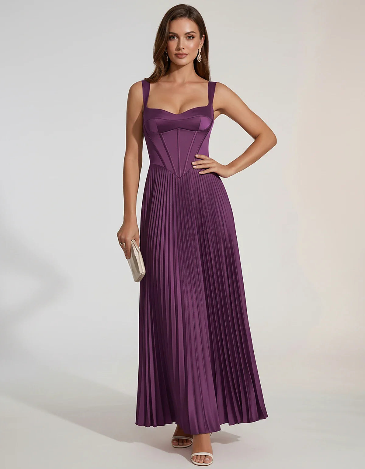 Blush,lavender,beige,sage,red,fuchsia,blue,dusty Blue,navy,black,orange,olive,burgundy,pink,light Blue,green,plum,white,brown | SKU: VD-583920174618452-PLUM-L,VD-583920174618452-PLUM-M,VD-583920174618452-PLUM-S,VD-583920174618452-PLUM-XL,VD-583920174618452-PLUM-XS