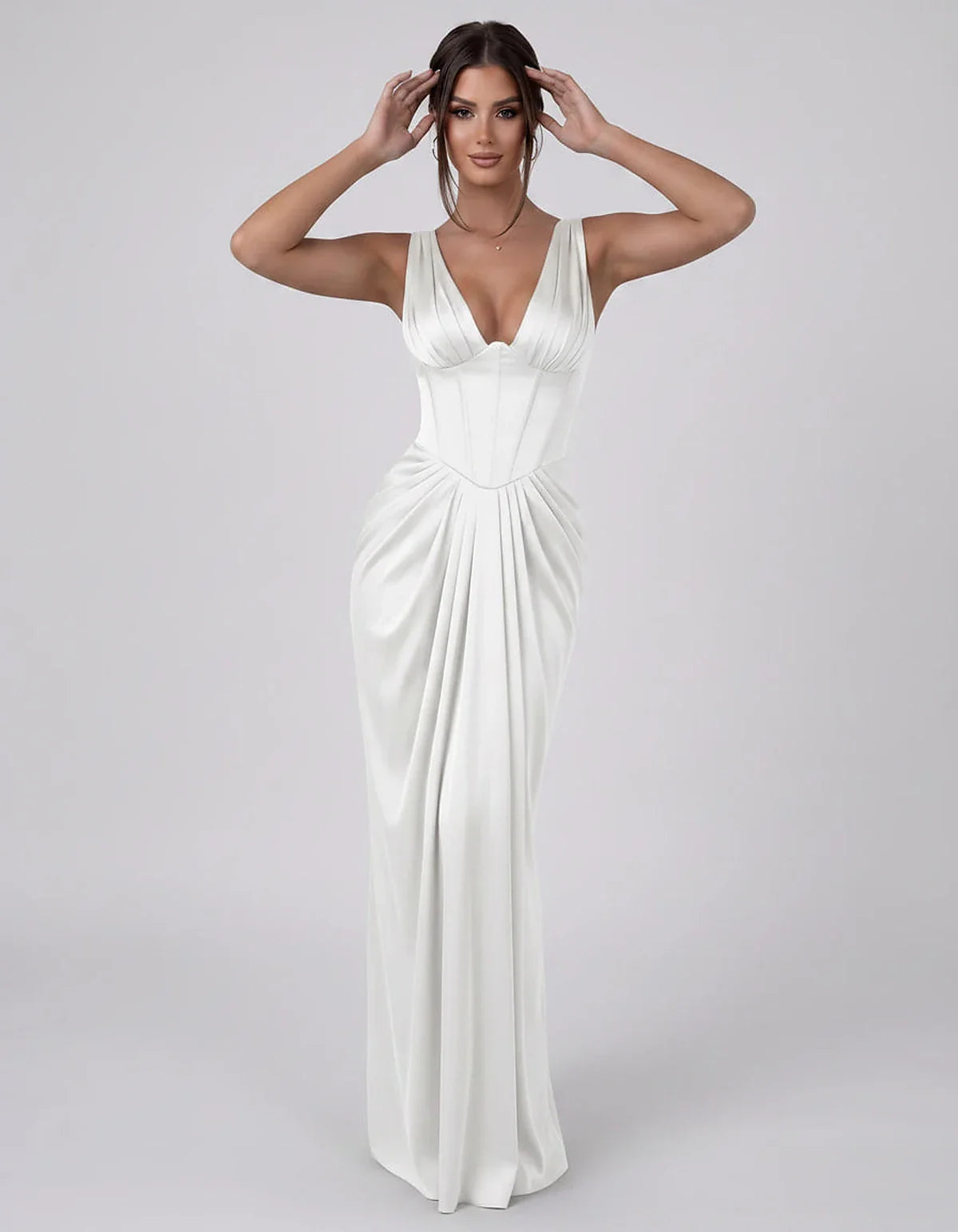 Olive,black,white,burgundy,brown,sky Blue,green,light Blue,blush,navy,plum,red,royal Blue,yellow,turqouse,orange Satin Mermai | SKU: VM-483920174615382-WHITE-L,VM-483920174615382-WHITE-M,VM-483920174615382-WHITE-S,VM-483920174615382-WHITE-XL,VM-483920174615382-WHITE-XS