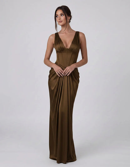 Olive,black,white,burgundy,brown,sky Blue,green,light Blue,blush,navy,plum,red,royal Blue,yellow,turqouse,orange Satin Mermai | SKU: VM-483920174615382-BROWN-L,VM-483920174615382-BROWN-M,VM-483920174615382-BROWN-S,VM-483920174615382-BROWN-XL,VM-483920174615382-BROWN-XS