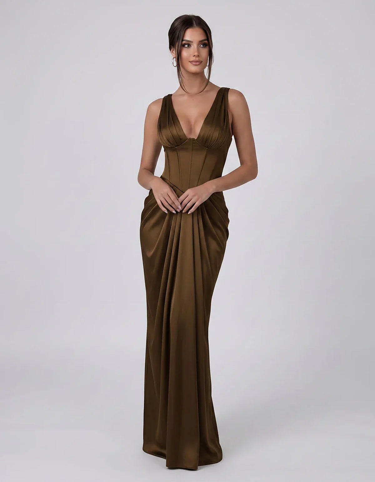Olive,black,white,burgundy,brown,sky Blue,green,light Blue,blush,navy,plum,red,royal Blue,yellow,turqouse,orange Satin Mermai | SKU: VM-483920174615382-BROWN-L,VM-483920174615382-BROWN-M,VM-483920174615382-BROWN-S,VM-483920174615382-BROWN-XL,VM-483920174615382-BROWN-XS