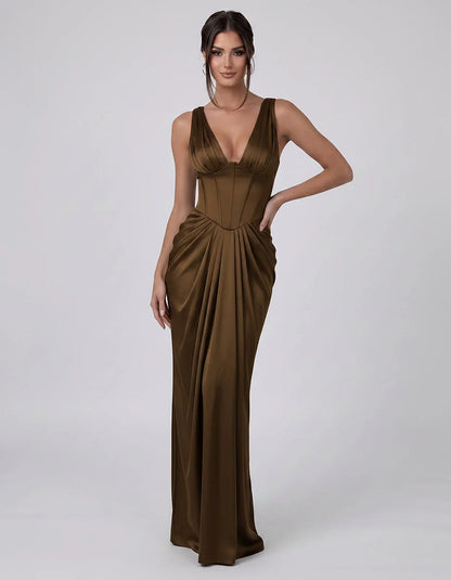 Olive,black,white,burgundy,brown,sky Blue,green,light Blue,blush,navy,plum,red,royal Blue,yellow,turqouse,orange Satin Mermai | SKU: VM-483920174615382-BROWN-L,VM-483920174615382-BROWN-M,VM-483920174615382-BROWN-S,VM-483920174615382-BROWN-XL,VM-483920174615382-BROWN-XS