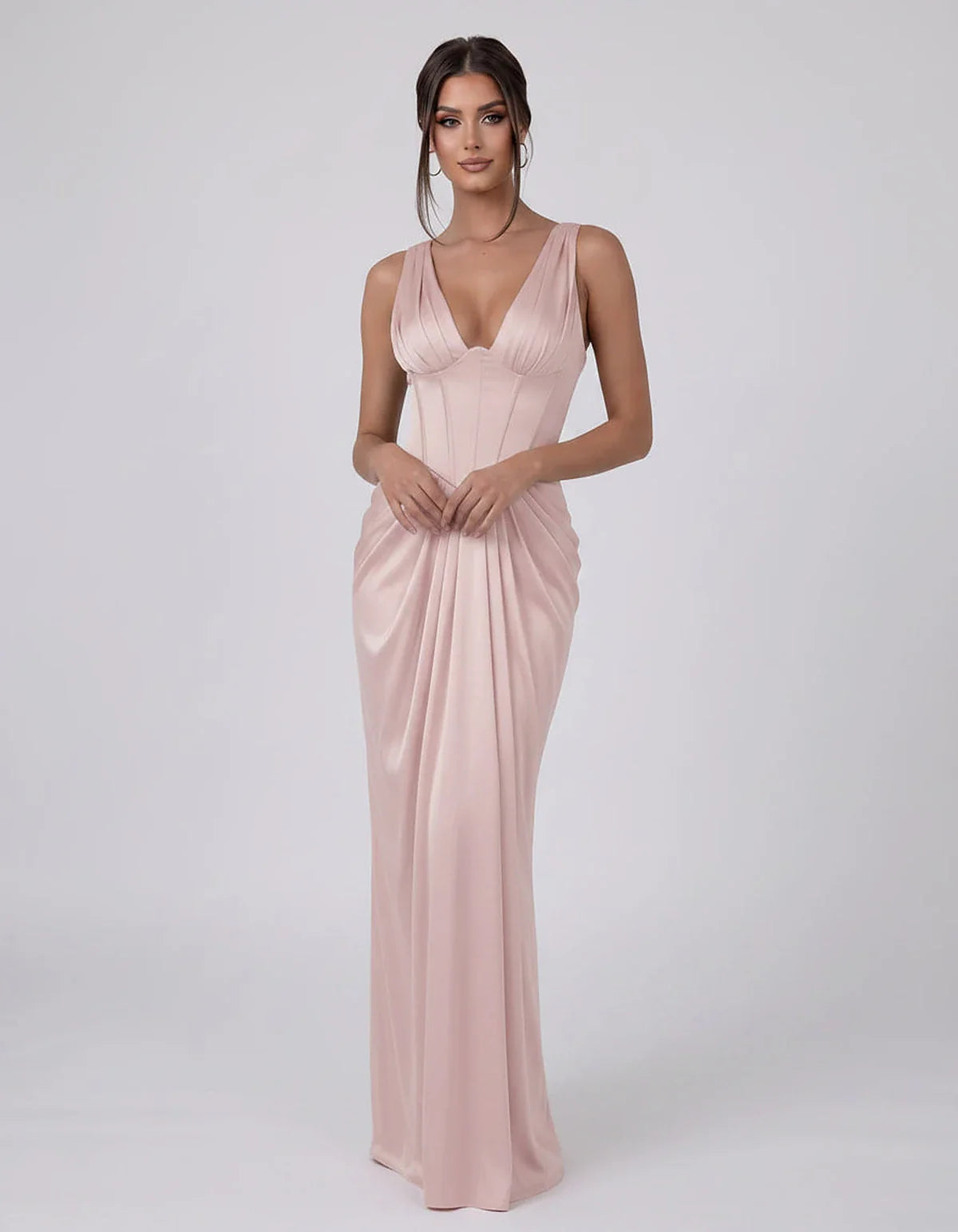 Olive,black,white,burgundy,brown,sky Blue,green,light Blue,blush,navy,plum,red,royal Blue,yellow,turqouse,orange Satin Mermai | SKU: VM-483920174615382-BLUSH-L,VM-483920174615382-BLUSH-M,VM-483920174615382-BLUSH-S,VM-483920174615382-BLUSH-XL,VM-483920174615382-BLUSH-XS