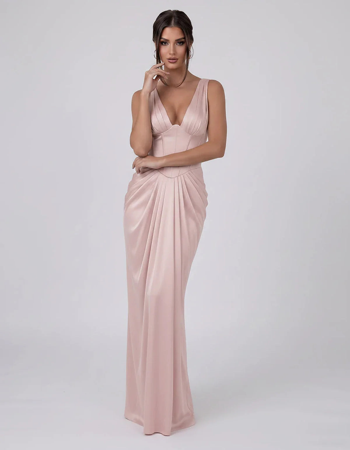 Olive,black,white,burgundy,brown,sky Blue,green,light Blue,blush,navy,plum,red,royal Blue,yellow,turqouse,orange Satin Mermai | SKU: VM-483920174615382-BLUSH-L,VM-483920174615382-BLUSH-M,VM-483920174615382-BLUSH-S,VM-483920174615382-BLUSH-XL,VM-483920174615382-BLUSH-XS