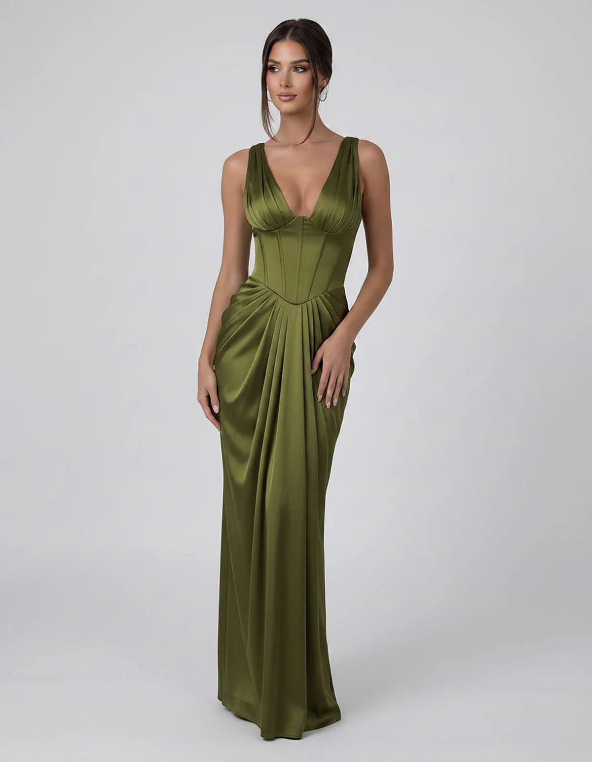 Olive,black,white,burgundy,brown,sky Blue,green,light Blue,blush,navy,plum,red,royal Blue,yellow,turqouse,orange Satin Mermai | SKU: VM-483920174615382-OLIVE-L,VM-483920174615382-OLIVE-M,VM-483920174615382-OLIVE-S,VM-483920174615382-OLIVE-XL,VM-483920174615382-OLIVE-XS