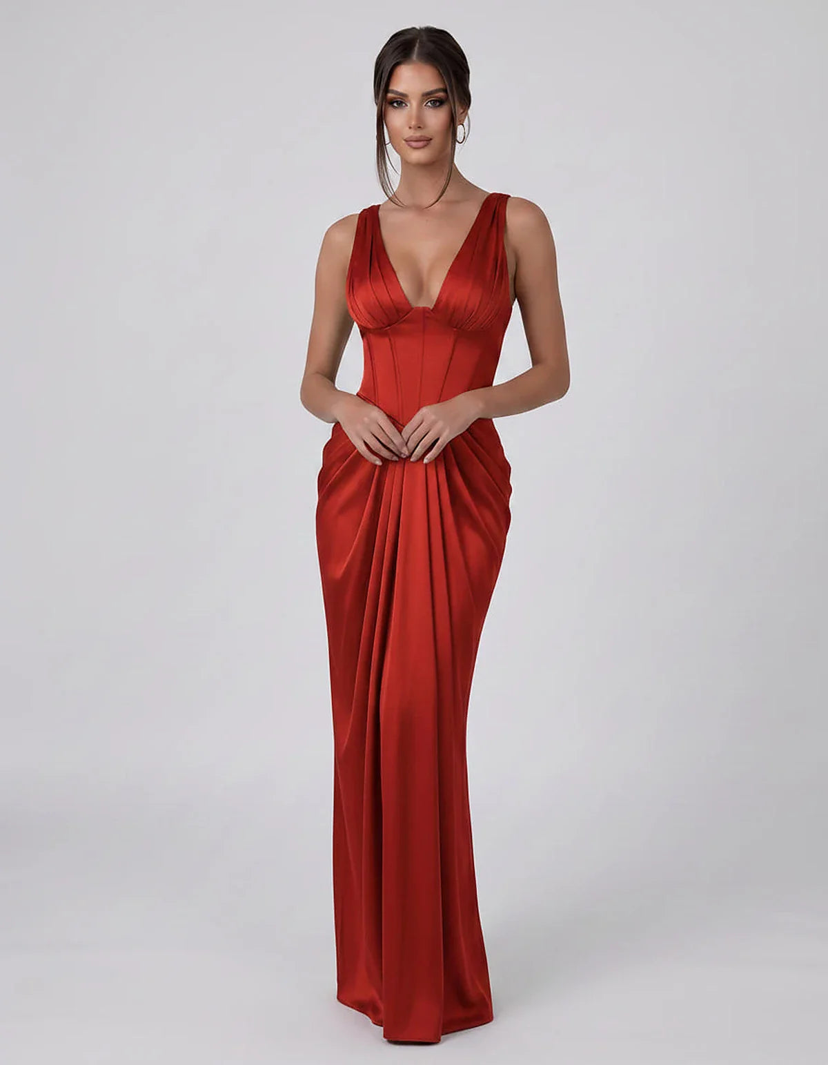 Olive,black,white,burgundy,brown,sky Blue,green,light Blue,blush,navy,plum,red,royal Blue,yellow,turqouse,orange Satin Mermai | SKU: VM-483920174615382-RED-L,VM-483920174615382-RED-M,VM-483920174615382-RED-S,VM-483920174615382-RED-XL,VM-483920174615382-RED-XS