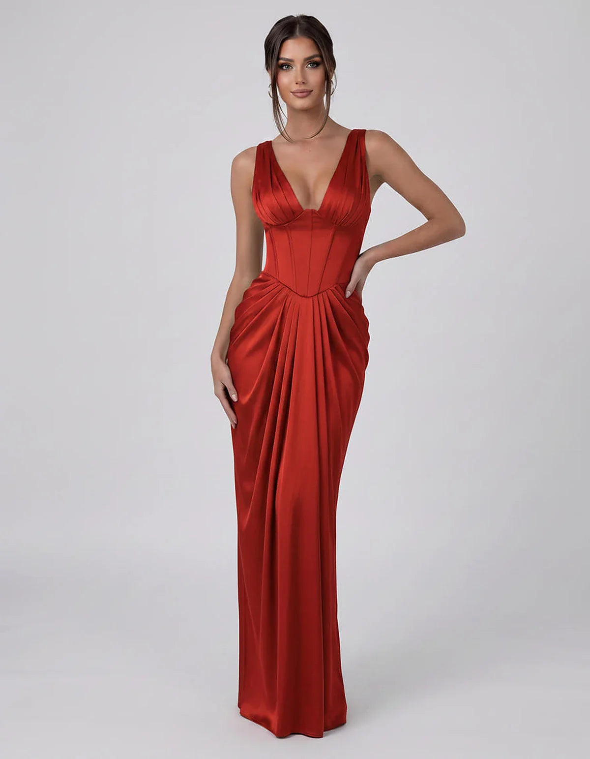 Olive,black,white,burgundy,brown,sky Blue,green,light Blue,blush,navy,plum,red,royal Blue,yellow,turqouse,orange Satin Mermai | SKU: VM-483920174615382-RED-L,VM-483920174615382-RED-M,VM-483920174615382-RED-S,VM-483920174615382-RED-XL,VM-483920174615382-RED-XS