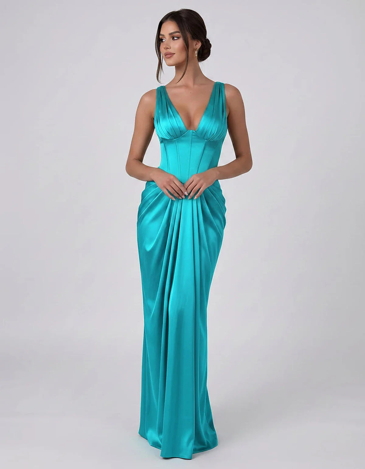 Olive,black,white,burgundy,brown,sky Blue,green,light Blue,blush,navy,plum,red,royal Blue,yellow,turqouse,orange Satin Mermai | SKU: VM-483920174615382-TURQUOISE-L,VM-483920174615382-TURQUOISE-M,VM-483920174615382-TURQUOISE-S,VM-483920174615382-TURQUOISE-XL,VM-483920174615382-TURQUOISE-XS