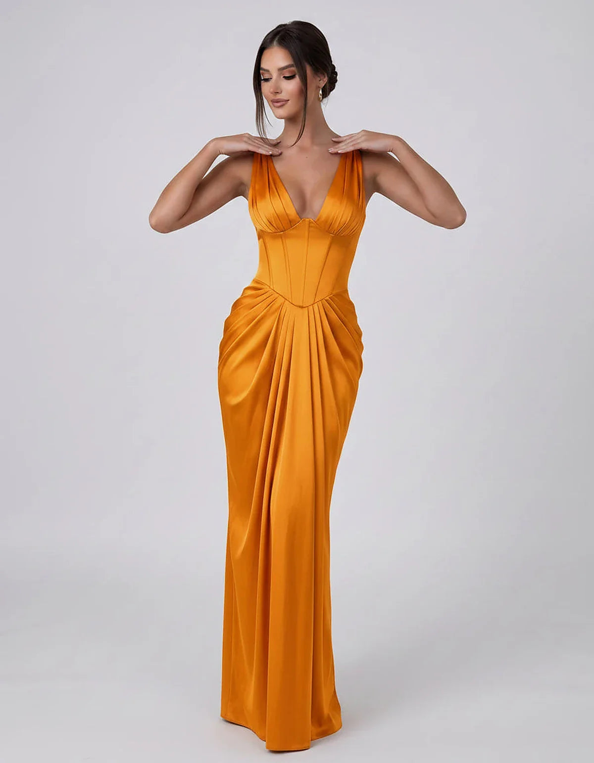 Olive,black,white,burgundy,brown,sky Blue,green,light Blue,blush,navy,plum,red,royal Blue,yellow,turqouse,orange Satin Mermai | SKU: VM-483920174615382-ORANGE-L,VM-483920174615382-ORANGE-M,VM-483920174615382-ORANGE-S,VM-483920174615382-ORANGE-XL,VM-483920174615382-ORANGE-XS