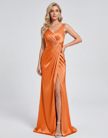 Orange,royal Blue,black,navy,turquoise,sage,dusty Rose,coral,green,dusty Blue,blush,burgundy,silver,tan,yellow,fuchsia Satin | SKU: VM-583920174628451-ORANGE-L,VM-583920174628451-ORANGE-M,VM-583920174628451-ORANGE-S,VM-583920174628451-ORANGE-XL,VM-583920174628451-ORANGE-XS