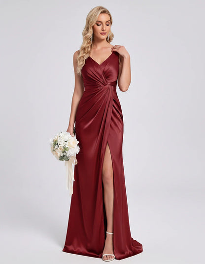 Orange,royal Blue,black,navy,turquoise,sage,dusty Rose,coral,green,dusty Blue,blush,burgundy,silver,tan,yellow,fuchsia Satin | SKU: VM-583920174628451-BURGUNDY-L,VM-583920174628451-BURGUNDY-M,VM-583920174628451-BURGUNDY-S,VM-583920174628451-BURGUNDY-XL,VM-583920174628451-BURGUNDY-XS