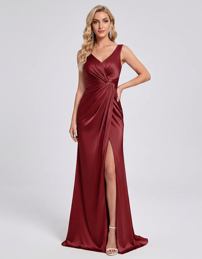 Orange,royal Blue,black,navy,turquoise,sage,dusty Rose,coral,green,dusty Blue,blush,burgundy,silver,tan,yellow,fuchsia Satin | SKU: VM-583920174628451-BURGUNDY-L,VM-583920174628451-BURGUNDY-M,VM-583920174628451-BURGUNDY-S,VM-583920174628451-BURGUNDY-XL,VM-583920174628451-BURGUNDY-XS