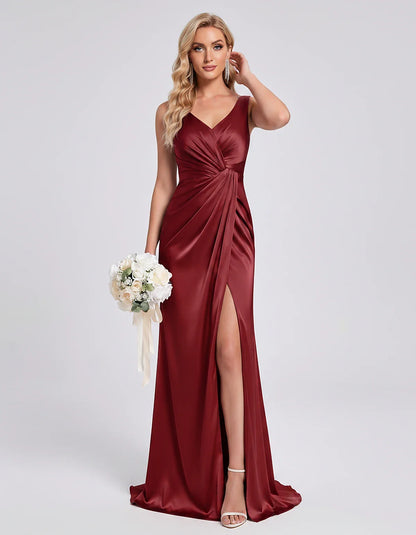 Orange,royal Blue,black,navy,turquoise,sage,dusty Rose,coral,green,dusty Blue,blush,burgundy,silver,tan,yellow,fuchsia Satin | SKU: VM-583920174628451-BURGUNDY-L,VM-583920174628451-BURGUNDY-M,VM-583920174628451-BURGUNDY-S,VM-583920174628451-BURGUNDY-XL,VM-583920174628451-BURGUNDY-XS