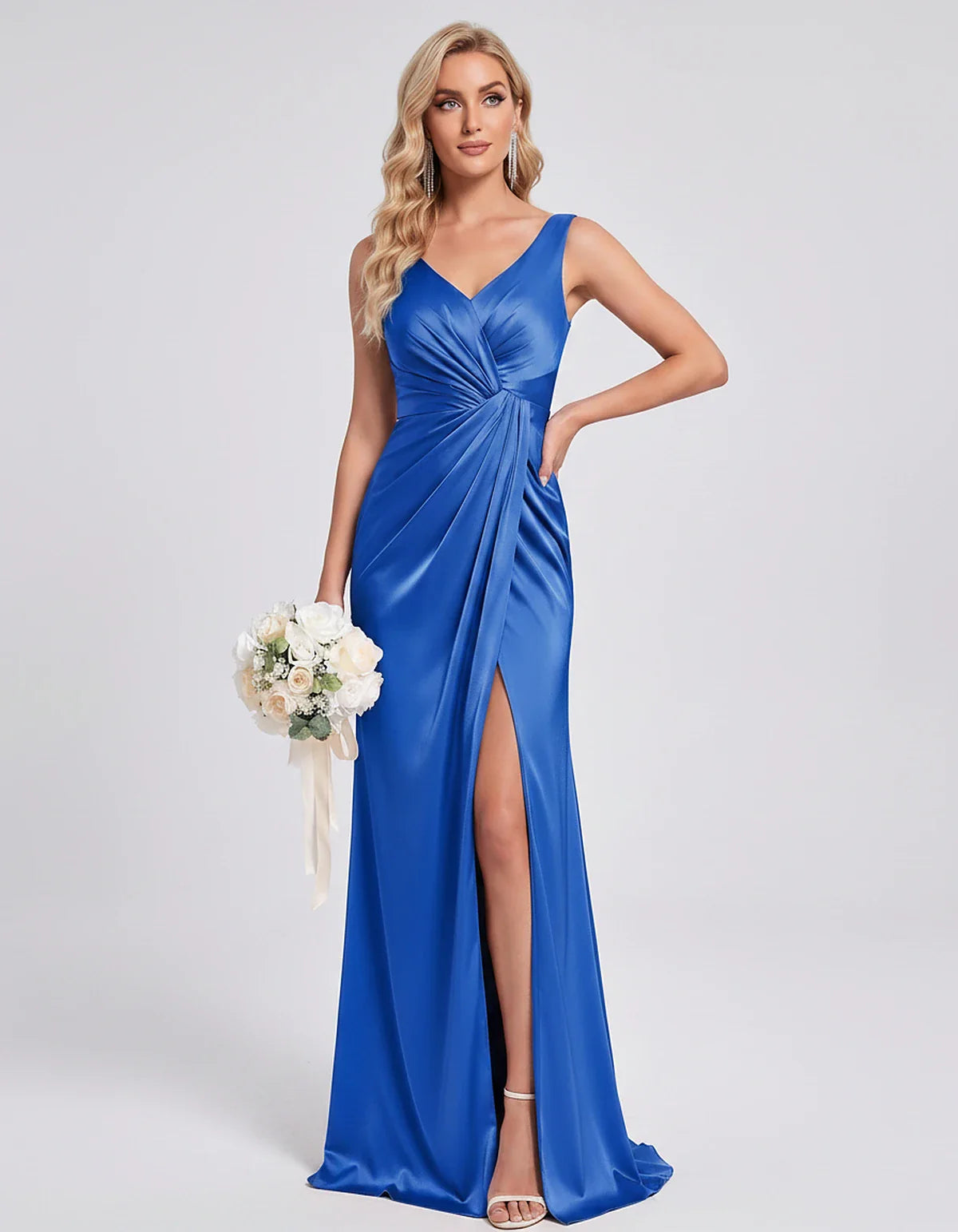 Orange,royal Blue,black,navy,turquoise,sage,dusty Rose,coral,green,dusty Blue,blush,burgundy,silver,tan,yellow,fuchsia Satin | SKU: VM-583920174628451-ROYALBLUE-L,VM-583920174628451-ROYALBLUE-M,VM-583920174628451-ROYALBLUE-S,VM-583920174628451-ROYALBLUE-XL,VM-583920174628451-ROYALBLUE-XS