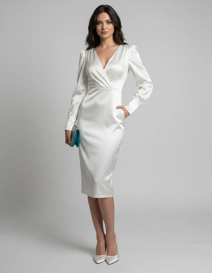 White,turquoise,black,burgundy Cotton Slip Round Neck Sleeveless Midi Dress | Prom, Cocktail Hour, Daily Wear & Brunch, front | SKU: VMD-483920174615382-WHITE-L,VMD-483920174615382-WHITE-M,VMD-483920174615382-WHITE-S,VMD-483920174615382-WHITE-XL,VMD-483920174615382-WHITE-XS