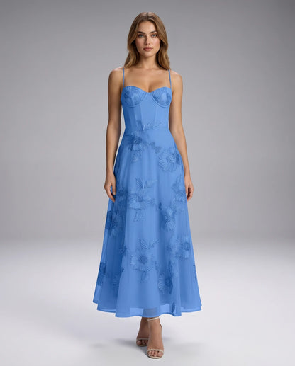 Verity Midi Dresses — Blue