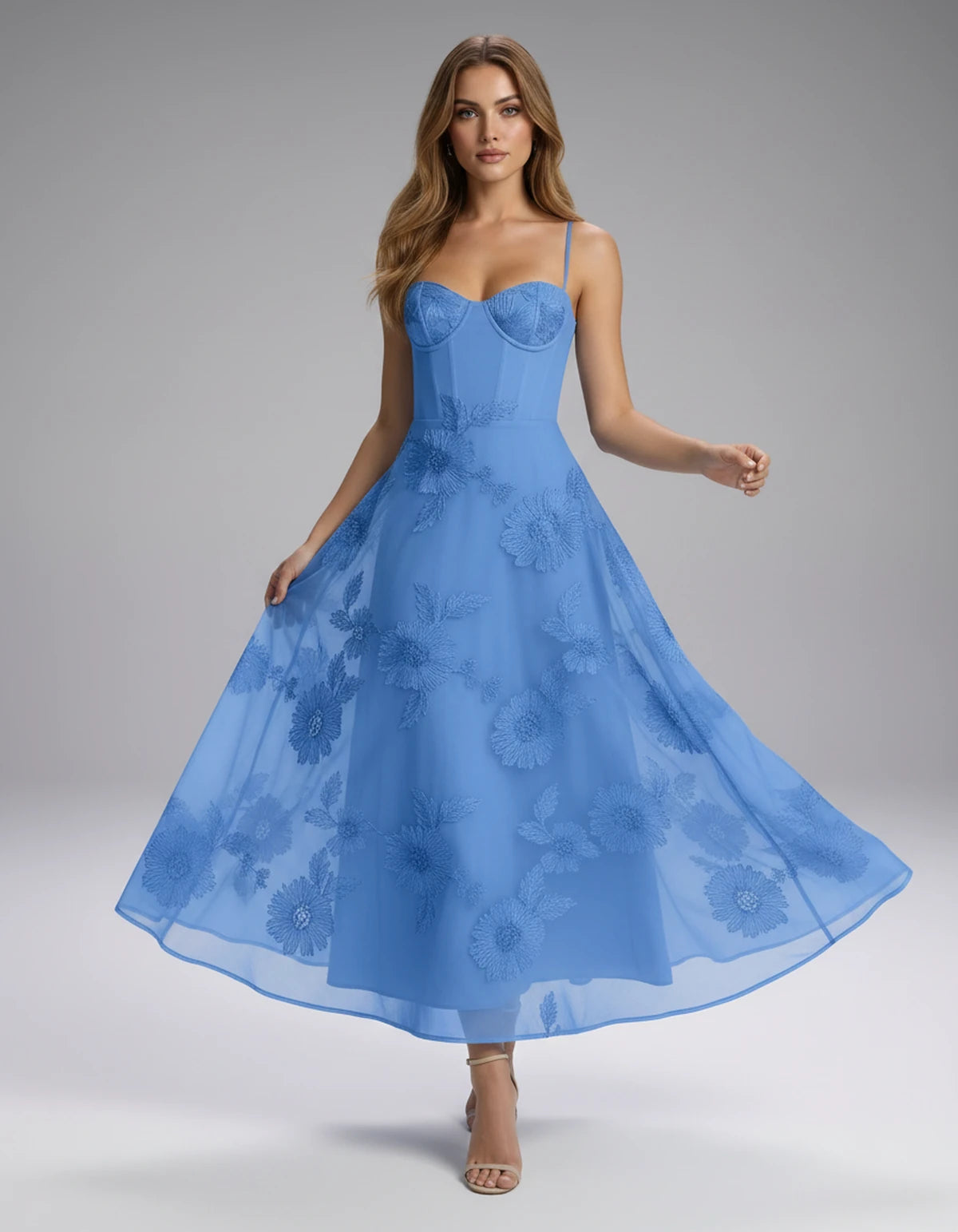 Verity Midi Dresses — Blue | SKU: RB-563d85-blue-2,RB-563d85-blue-4,RB-563d85-blue-6,RB-563d85-blue-8,RB-563d85-blue-10,RB-563d85-blue-12,RB-563d85-blue-14,RB-563d85-blue-16,RB-563d85-blue-16W,RB-563d85-blue-18W,RB-563d85-blue-20W,RB-563d85-blue-22W