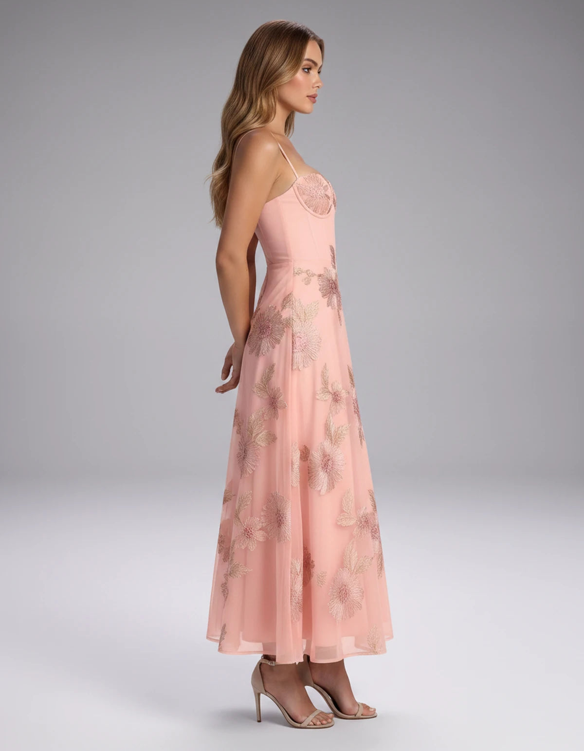 Verity Midi Dresses — Pink | SKU: RB-563d85-pink-2,RB-563d85-pink-4,RB-563d85-pink-6,RB-563d85-pink-8,RB-563d85-pink-10,RB-563d85-pink-12,RB-563d85-pink-14,RB-563d85-pink-16,RB-563d85-pink-16W,RB-563d85-pink-18W,RB-563d85-pink-20W,RB-563d85-pink-22W