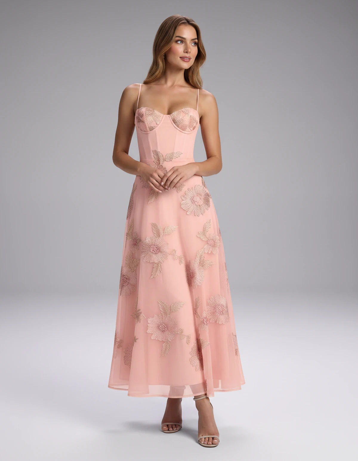 Verity Midi Dresses — Pink | SKU: RB-563d85-pink-2,RB-563d85-pink-4,RB-563d85-pink-6,RB-563d85-pink-8,RB-563d85-pink-10,RB-563d85-pink-12,RB-563d85-pink-14,RB-563d85-pink-16,RB-563d85-pink-16W,RB-563d85-pink-18W,RB-563d85-pink-20W,RB-563d85-pink-22W