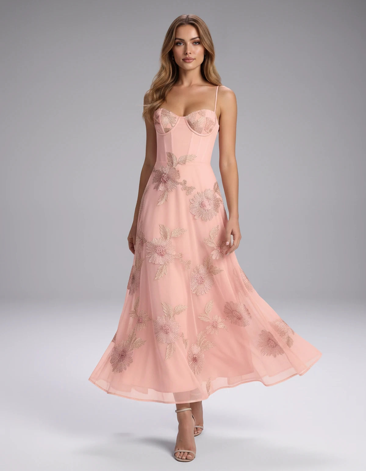 Verity Midi Dresses — Pink | SKU: RB-563d85-pink-2,RB-563d85-pink-4,RB-563d85-pink-6,RB-563d85-pink-8,RB-563d85-pink-10,RB-563d85-pink-12,RB-563d85-pink-14,RB-563d85-pink-16,RB-563d85-pink-16W,RB-563d85-pink-18W,RB-563d85-pink-20W,RB-563d85-pink-22W