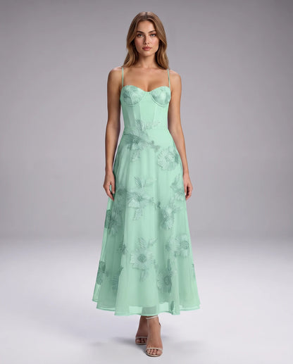 Verity Midi Dresses — Sage