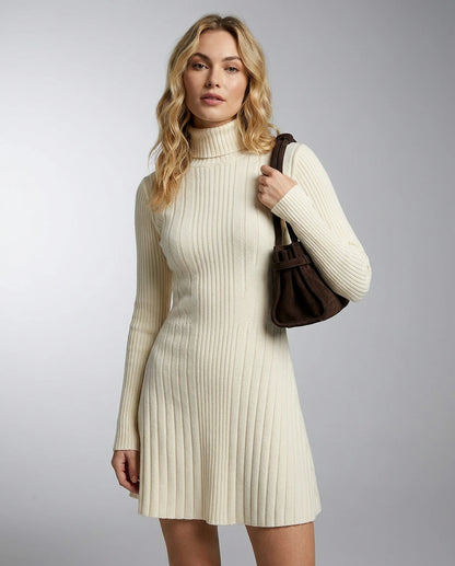 Vespertine Mini Dresses — Apricot color