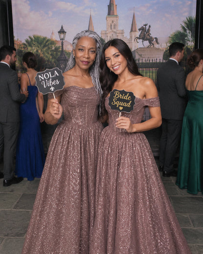 Dusty rose Glitter Tulle Off-Shoulder Corset Ball Gown Maxi Dress | Ramblion | SKU: VMD-583194726408315-DUSTYROSE-L,VMD-583194726408315-DUSTYROSE-M,VMD-583194726408315-DUSTYROSE-S,VMD-583194726408315-DUSTYROSE-XL,VMD-583194726408315-DUSTYROSE-XS