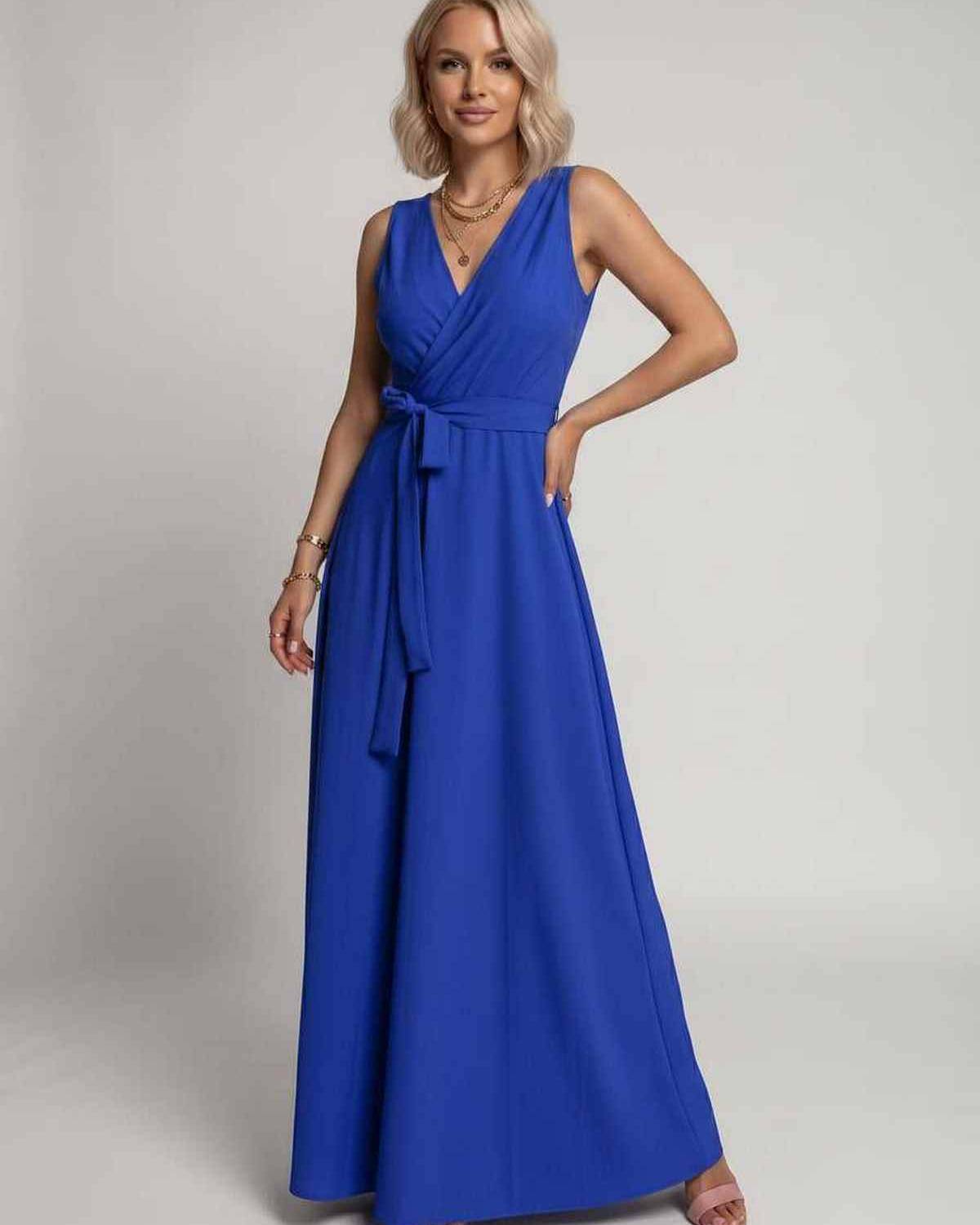 Ramblion Vita maxi dress — v-neck neckline · styled view 8 · styled for prom season