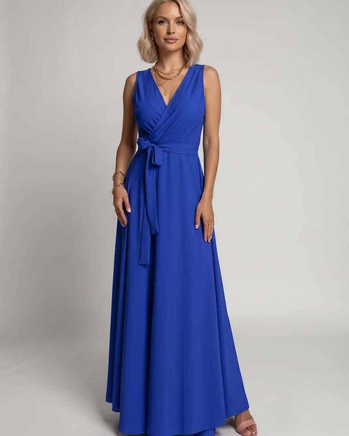 Ramblion Vita maxi dress — v-neck neckline · styled view 9 · styled for prom season