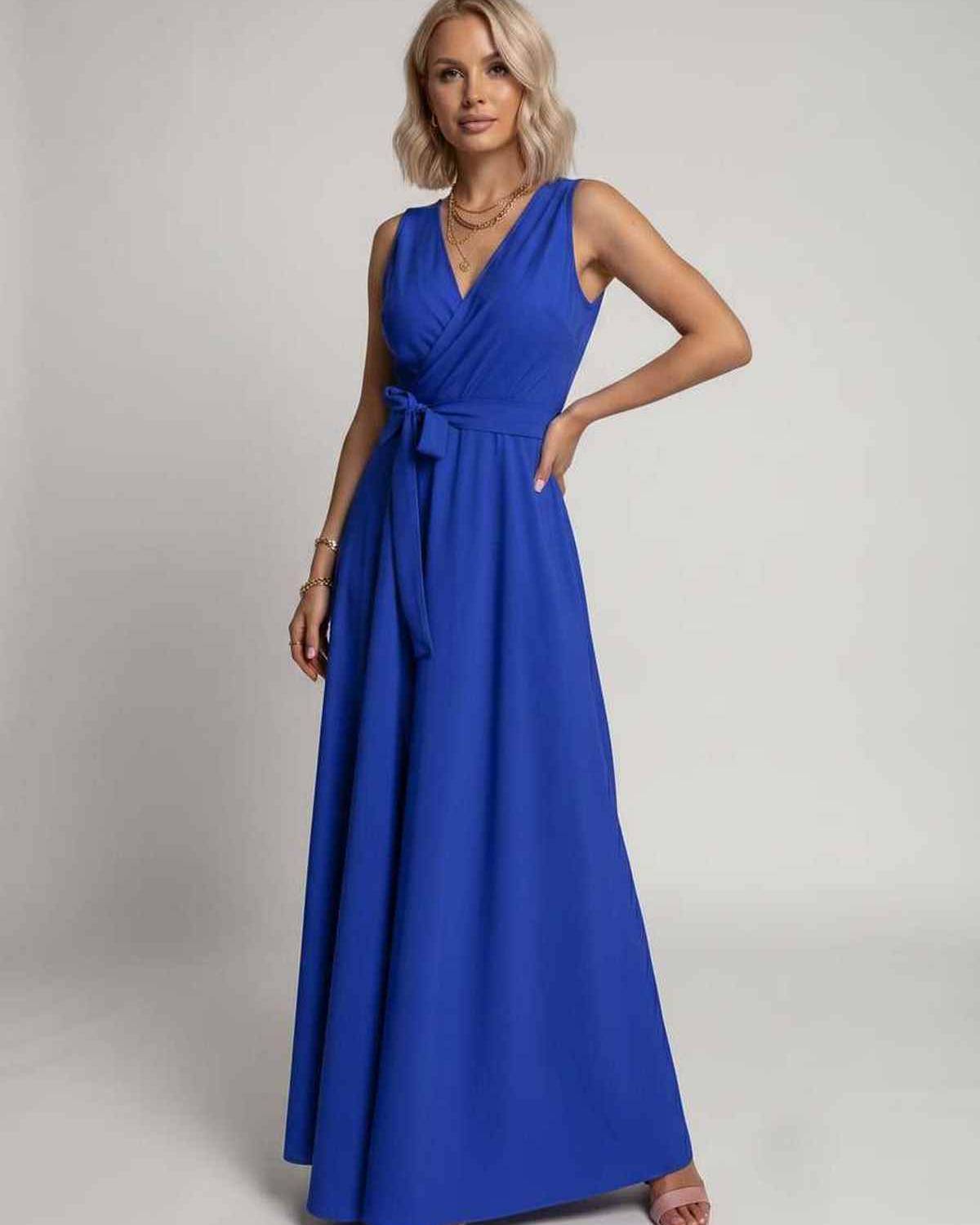 Ramblion Vita maxi dress — v-neck neckline · styled view 10 · styled for prom season