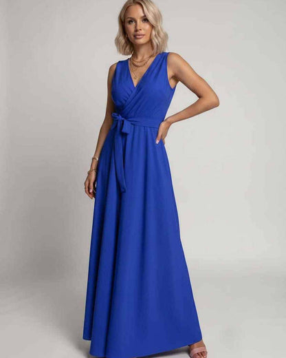 Ramblion Vita maxi dress — v-neck neckline · styled view 10 · styled for prom season