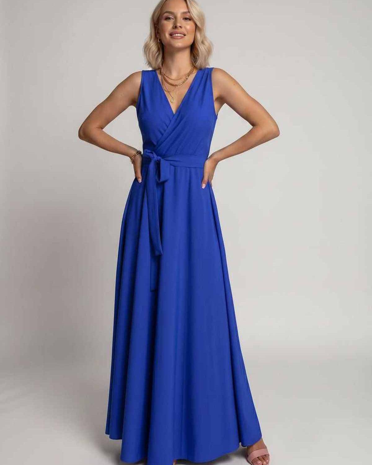 Ramblion Vita maxi dress — v-neck neckline · styled view 11 · styled for prom season