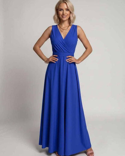 Ramblion Vita maxi dress — v-neck neckline · styled view 12 · styled for prom season