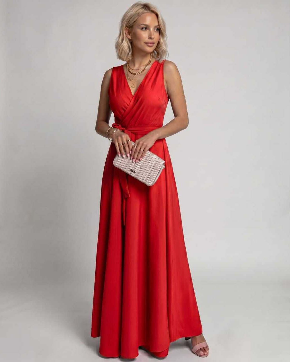 Ramblion Vita maxi dress — v-neck neckline · styled view 13 · styled for prom season