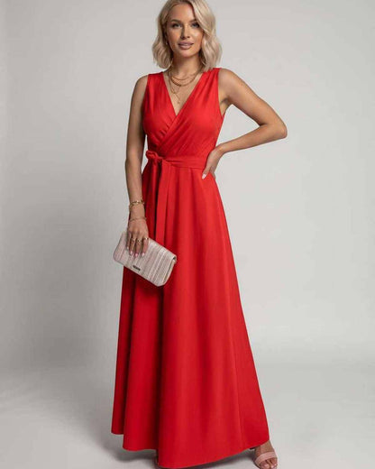 Ramblion Vita maxi dress — v-neck neckline · styled view 15 · styled for prom season