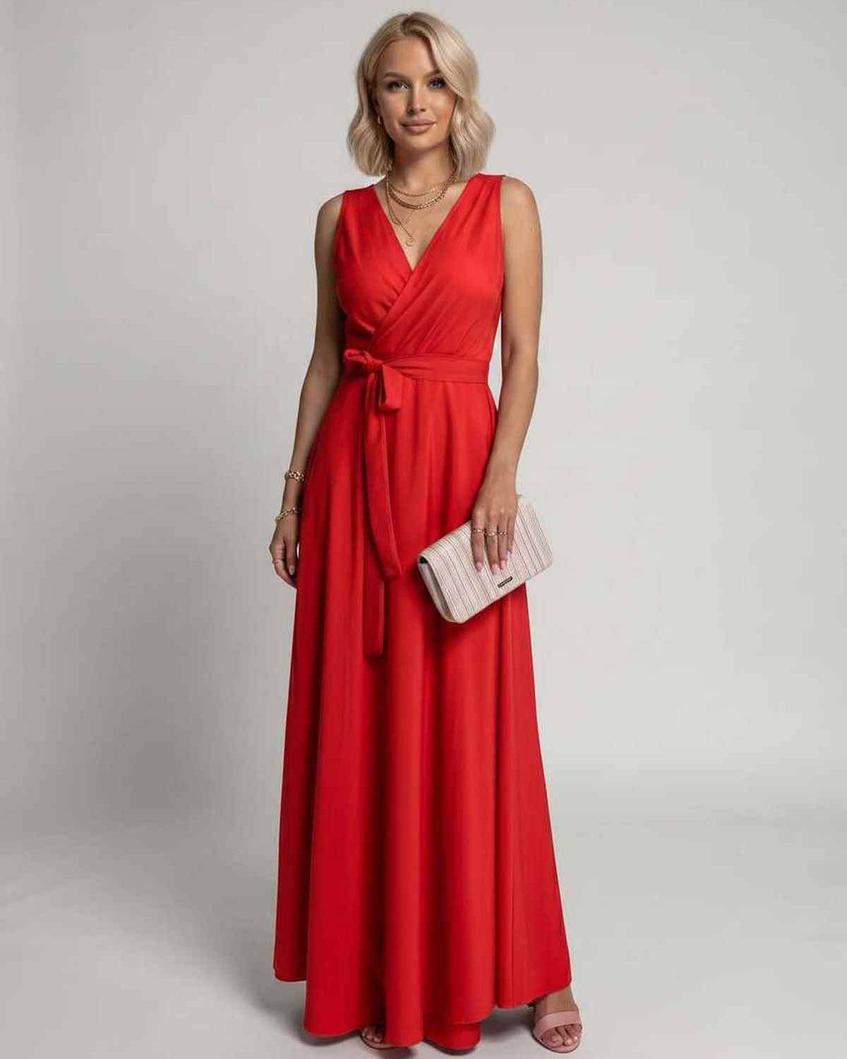 Ramblion Vita maxi dress — v-neck neckline · styled view 16 · styled for prom season