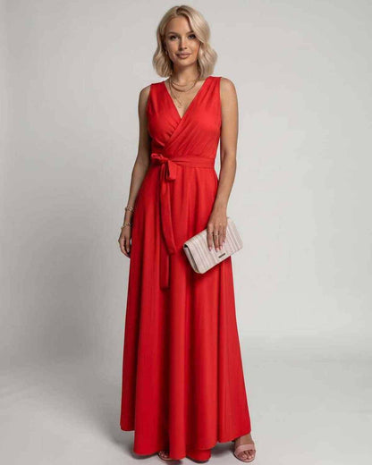 Ramblion Vita maxi dress — v-neck neckline · styled view 16 · styled for prom season