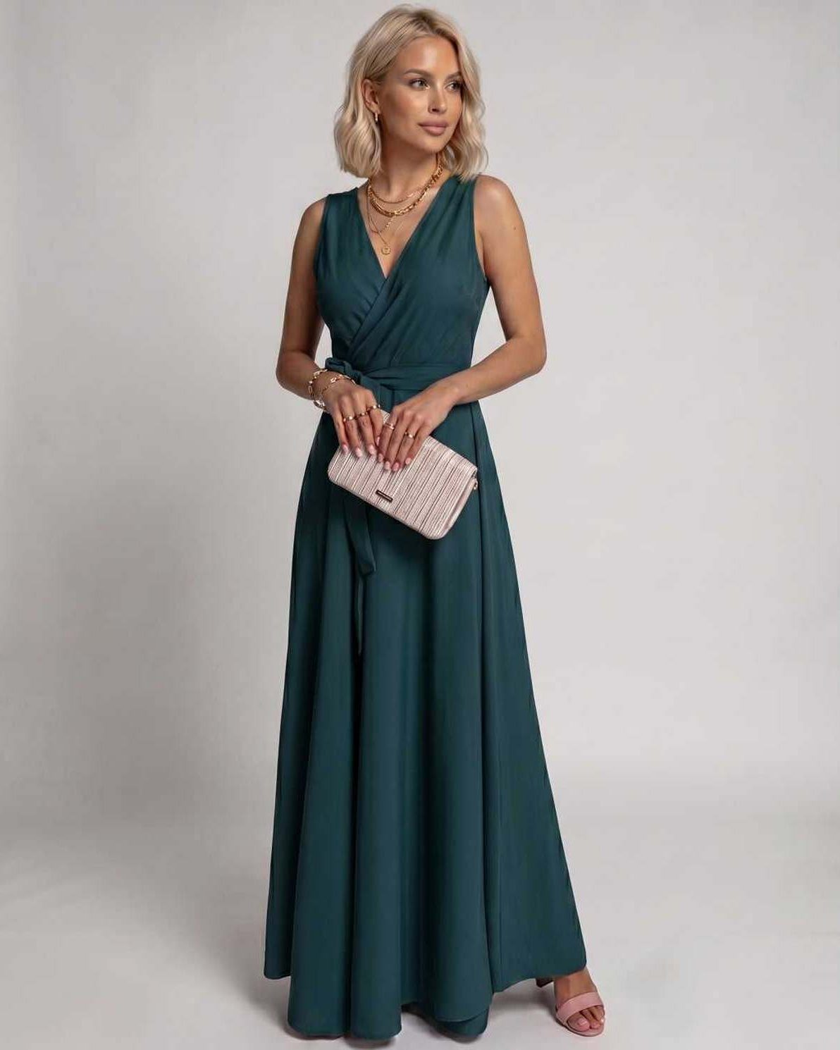 Ramblion Vita maxi dress — v-neck neckline · styled view 19 · styled for prom season