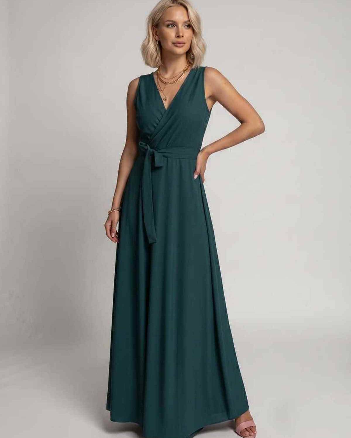 Ramblion Vita maxi dress — v-neck neckline · styled view 21 · styled for prom season